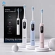 Private Label Custom Logo Sonic Electric Toothbrush - LED Screen Display, 4 Modes, Waterproof & Rechargeable